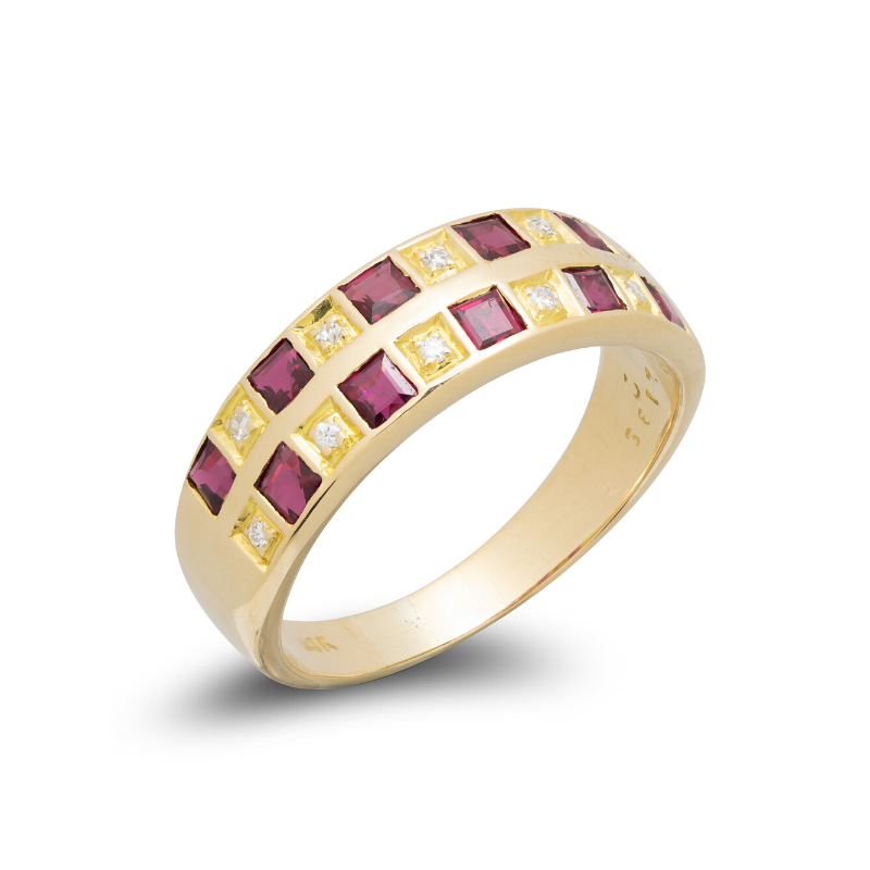 pre-owned-14ct-gold-ring-ruby-diamond