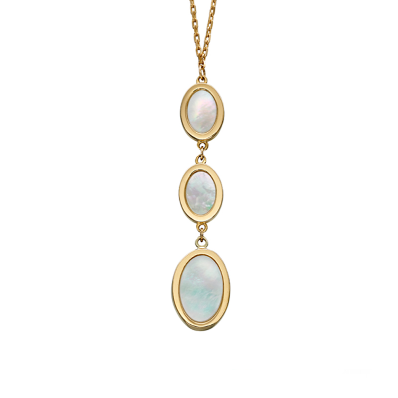 Mother Of Pearl Pendant - HC Jewellers - 9ct Gold