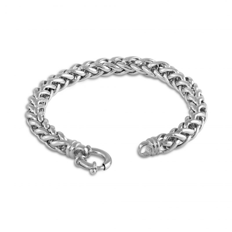 Sterling silver bracelet -Spiga bracelet - HC Jewellers - Royston