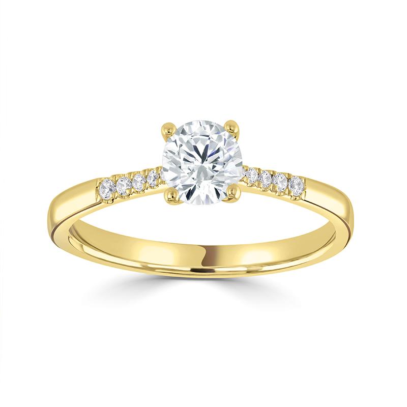 Kamaria Diamond Solitaire Engagement Ring