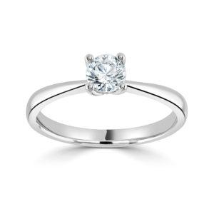 Juliet Diamond Solitaire Engagement Ring