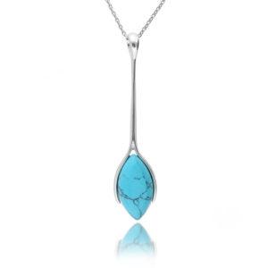 silver-turquoise-drop-pendant-hc-jewellers-royston-hertfordshire 4236400003398