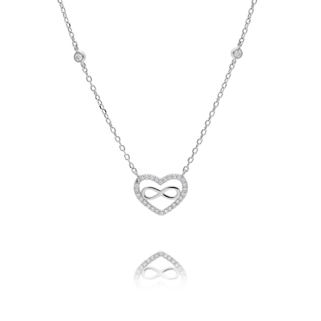 Pandora Sparkling Infinity Heart Collier Necklace | Infinity heart,  Pandora, Sparkle