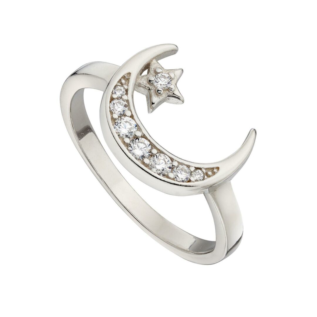 Moon Star Ring - GLAD AND GLAM