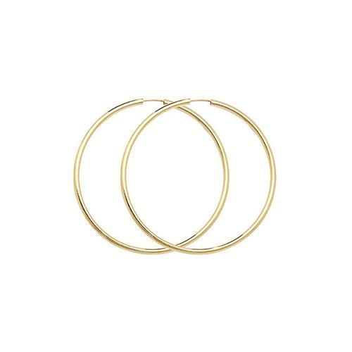 9ct Gold Hoops 22mm