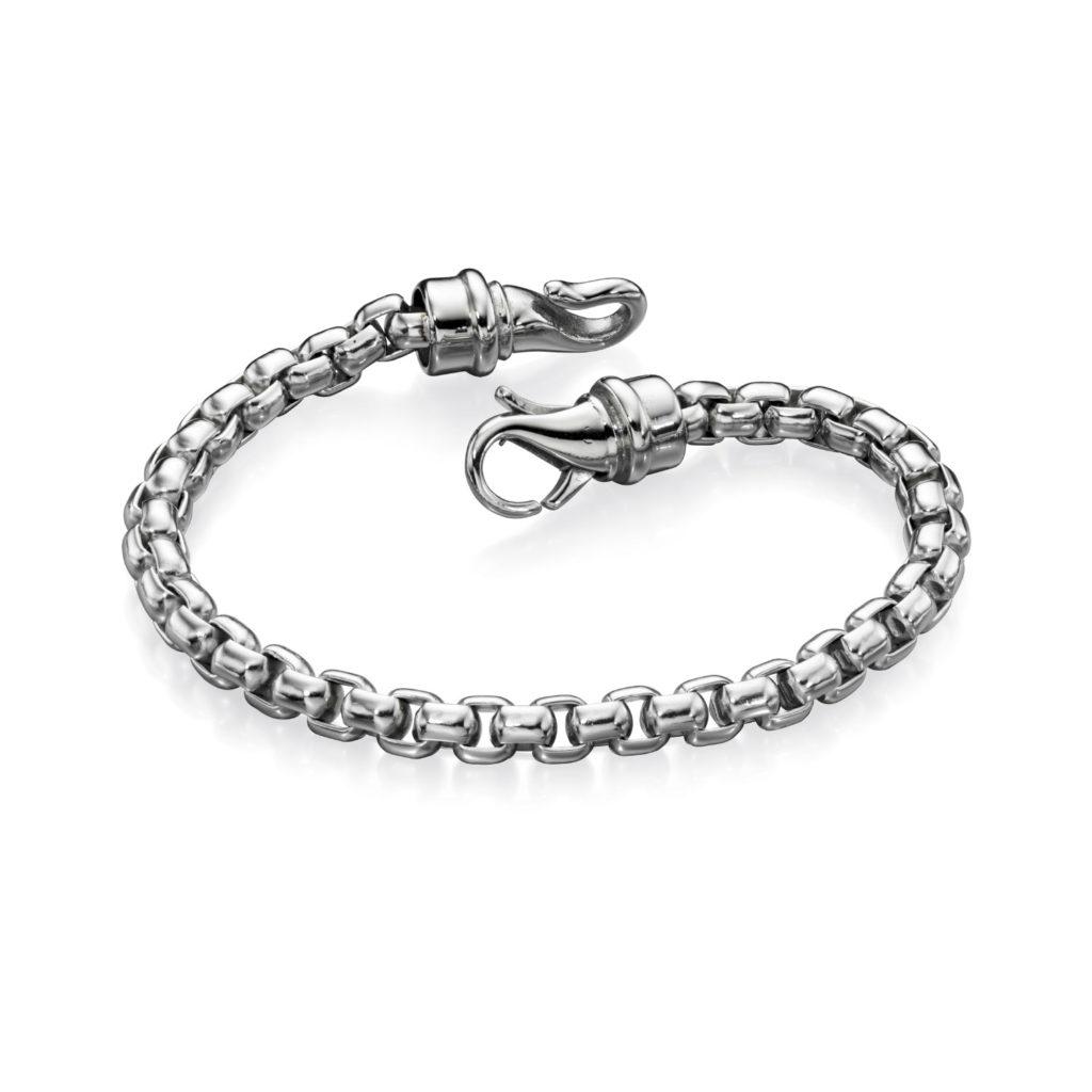 Fred Bennett Stainless-Steel Belcher Link Bracelet