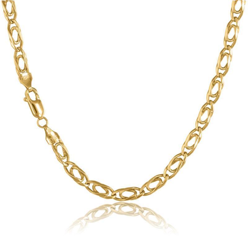 Pre-owned 9ct Gold Fancy Curb Chain