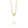 Gold Guild Heart Necklet - HC Jewellers Sterling Silver