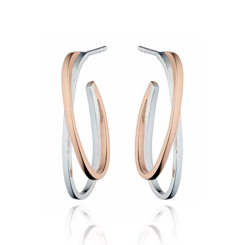 Fiorelli Crossover Double Hoops