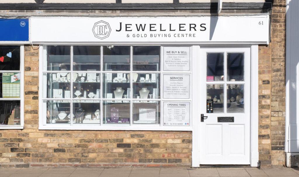 HC Jewellers Shop Window