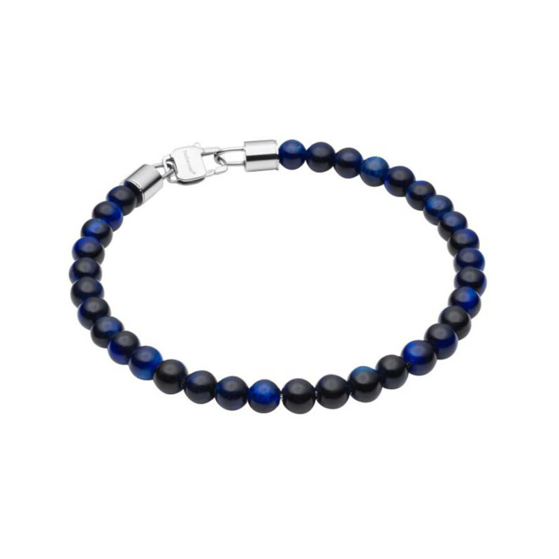 blue tigers eye bead bracelet