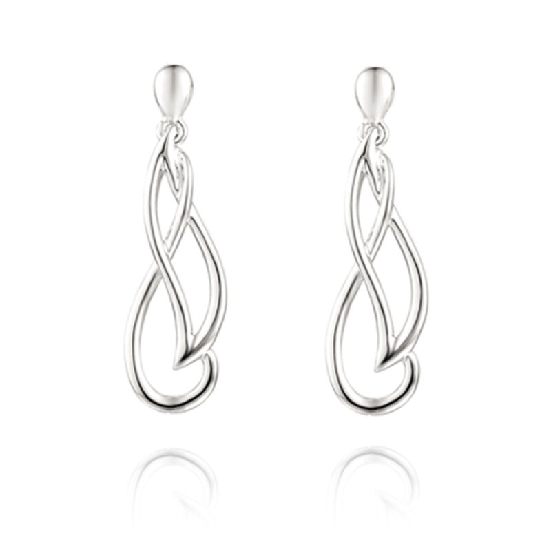 Silver Amore Chimes Earrings