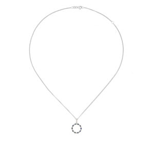 Silver Amore Circle of Life Necklace