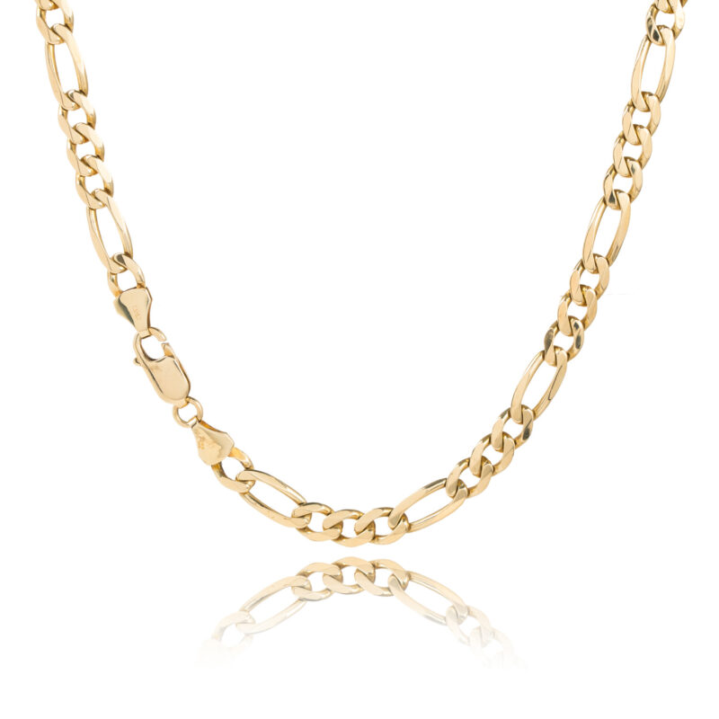 Pre-owned 9ct Gold Figaro Chain