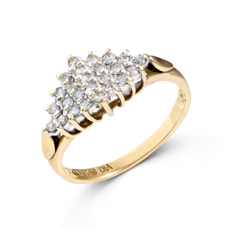 Pre-Owned 9ct Gold Diamond Ring