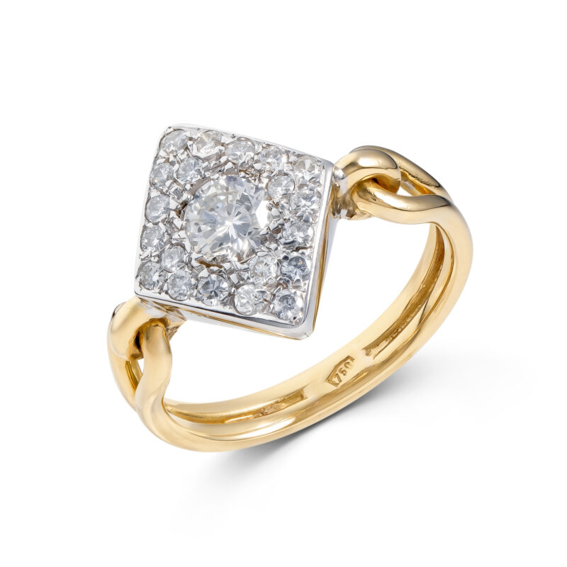Pre-Owned 18ct Gold Diamond Ring