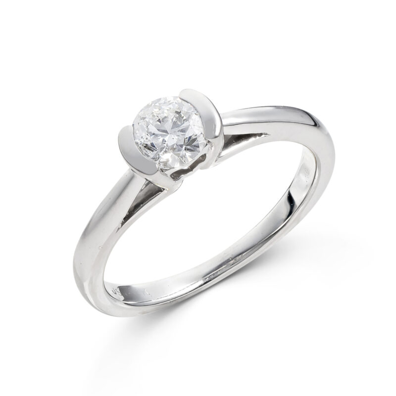 Pre-Owned 18ct White Gold Diamond Ring